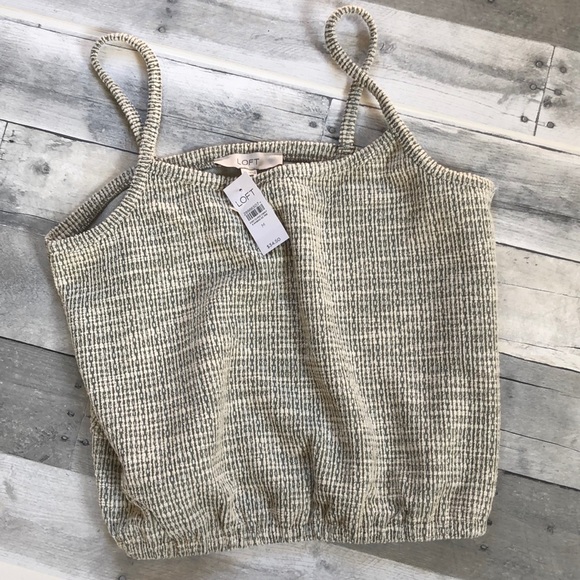 LOFT Tops - Loft Boucle crop top